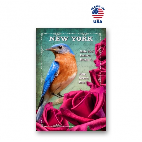 New Jersey Bird & Flower Set of 20