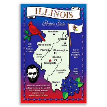Illinois map