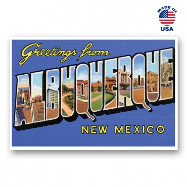 Greetings from Albuquerque, New Mexico Set of 20