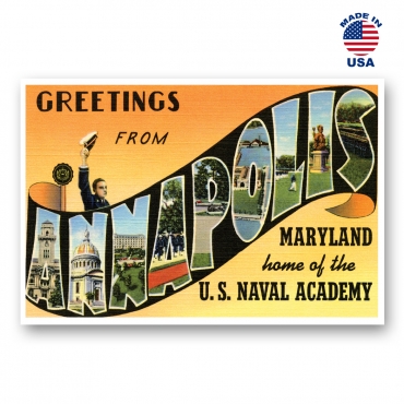 Greetings from Annapolis, Maryland Set of 20
