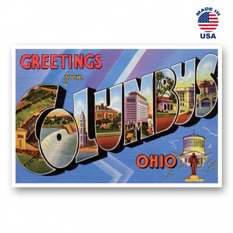Greetings from Cleveland, Ohio Set of 20