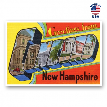 Greetings from Concord, New Hampshire Set of 20