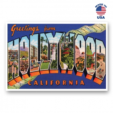 Greetings from Hollywood, California Set of 20