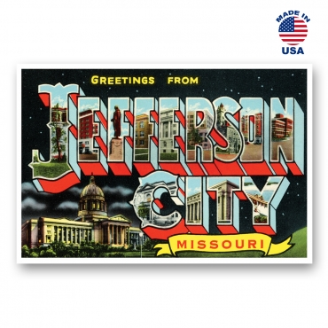Greetings from Jefferson City, Missouri Set of 20
