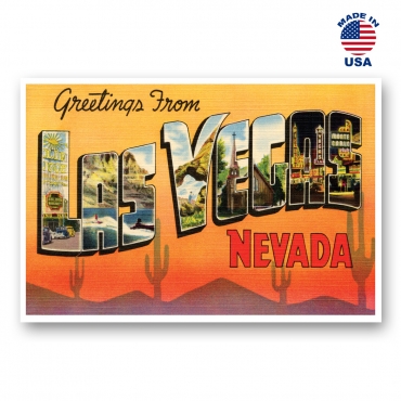 Greetings from Las Vegas, Nevada Set of 20