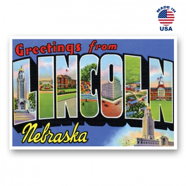 Greetings from Lincoln, Nebraska Set of 20