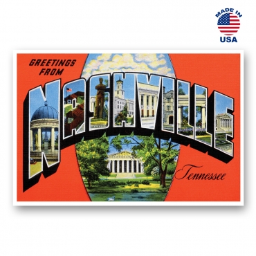 Greetings from Nashville, Tennessee Set of 20