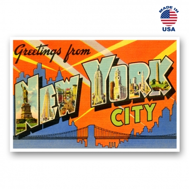 Greetings from New York, New York Set of 20