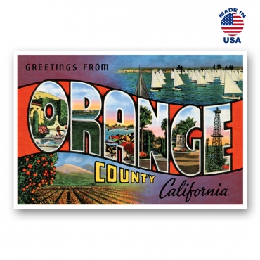 Greetings from Orange County, California Set of 20