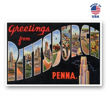 Greetings from Pittsburgh, Pennsylvania Set of 20
