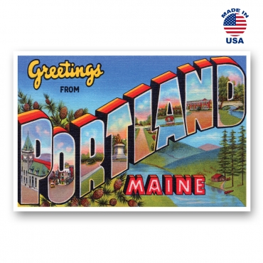 Greetings from Portland, Maine Set of 20