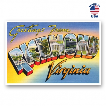 Greetings from Richmong, Virginia Set of 20