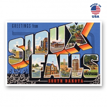 Greetings from Sioux Falls, South Dakota Set of 20