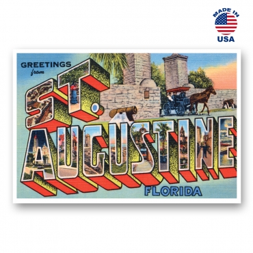Greetings from St. Augustine, Florida Set of 20