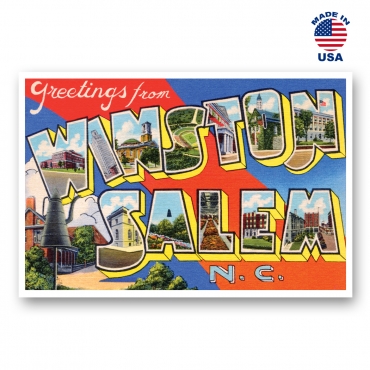 Greetings from Winston-Salem, North Carolina Set of 20