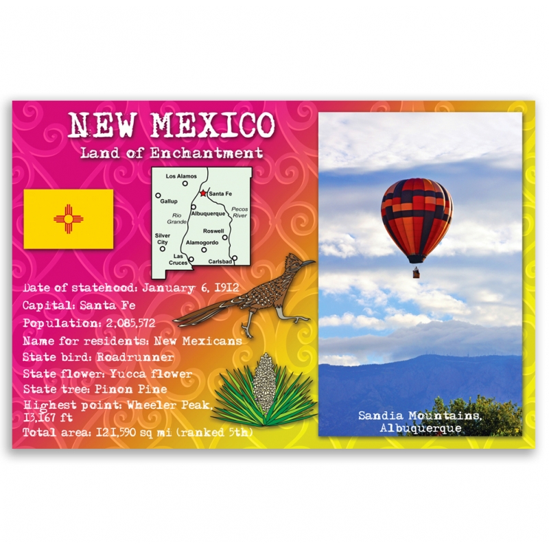 new-mexico-state-facts-postcard